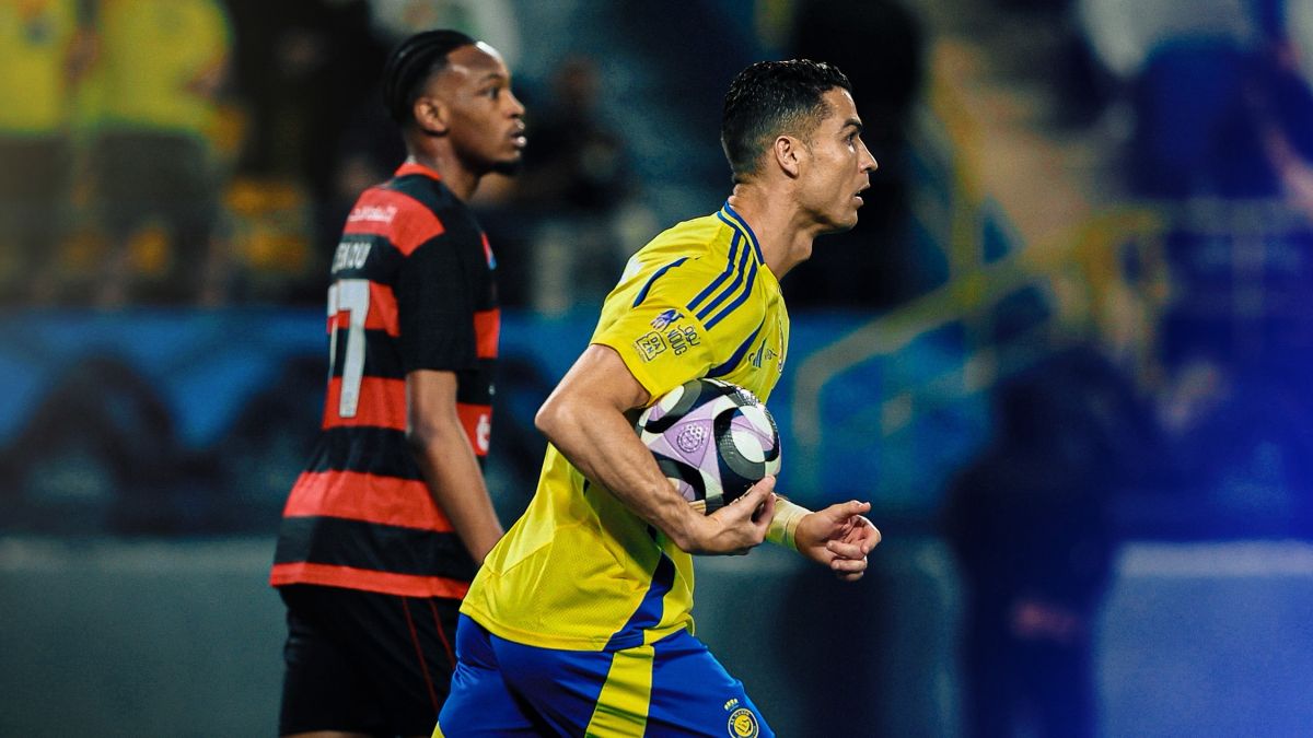 گل اول النصر به الریاض (کریستیانو رونالدو)