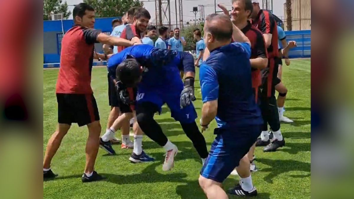 دروازه‌بان‌های پیکان در تمرین امروز کتک خوردند!