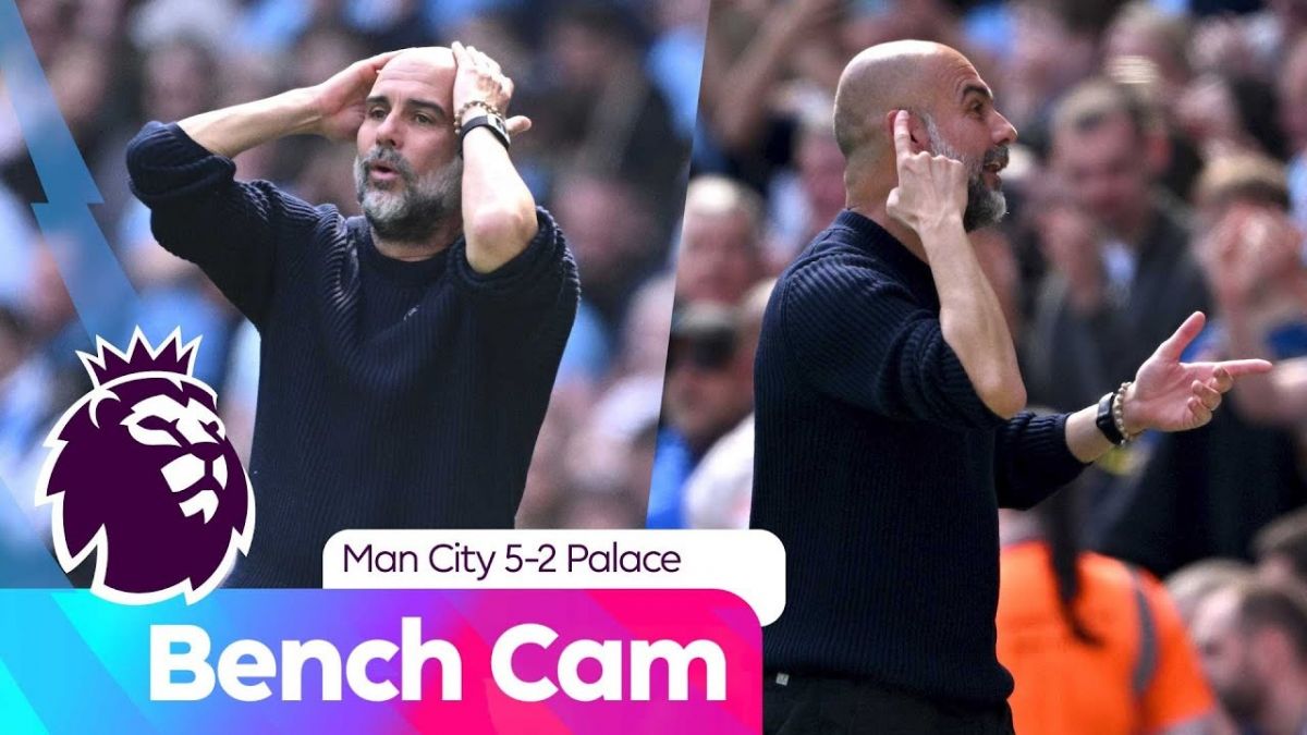 واکنش های جالب پپ گواردیولادر بازی مقابل کریستال پالاس