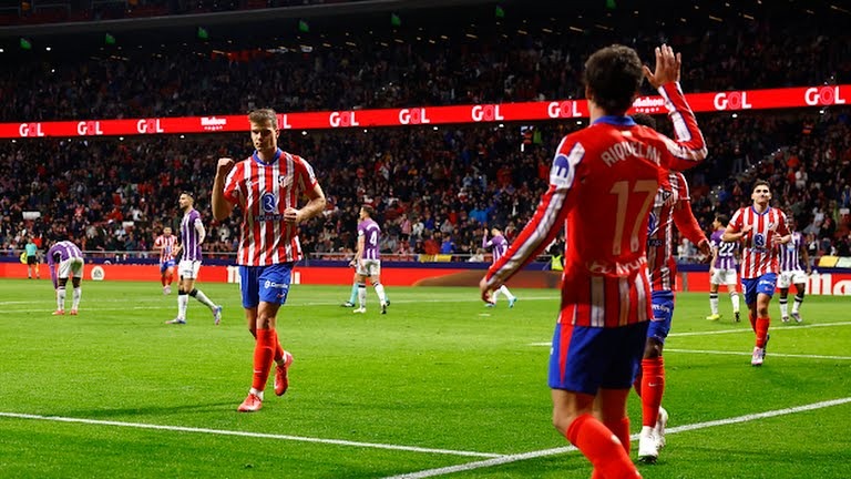 خلاصه بازی اتلتیکو مادرید 4-2 وایادولید