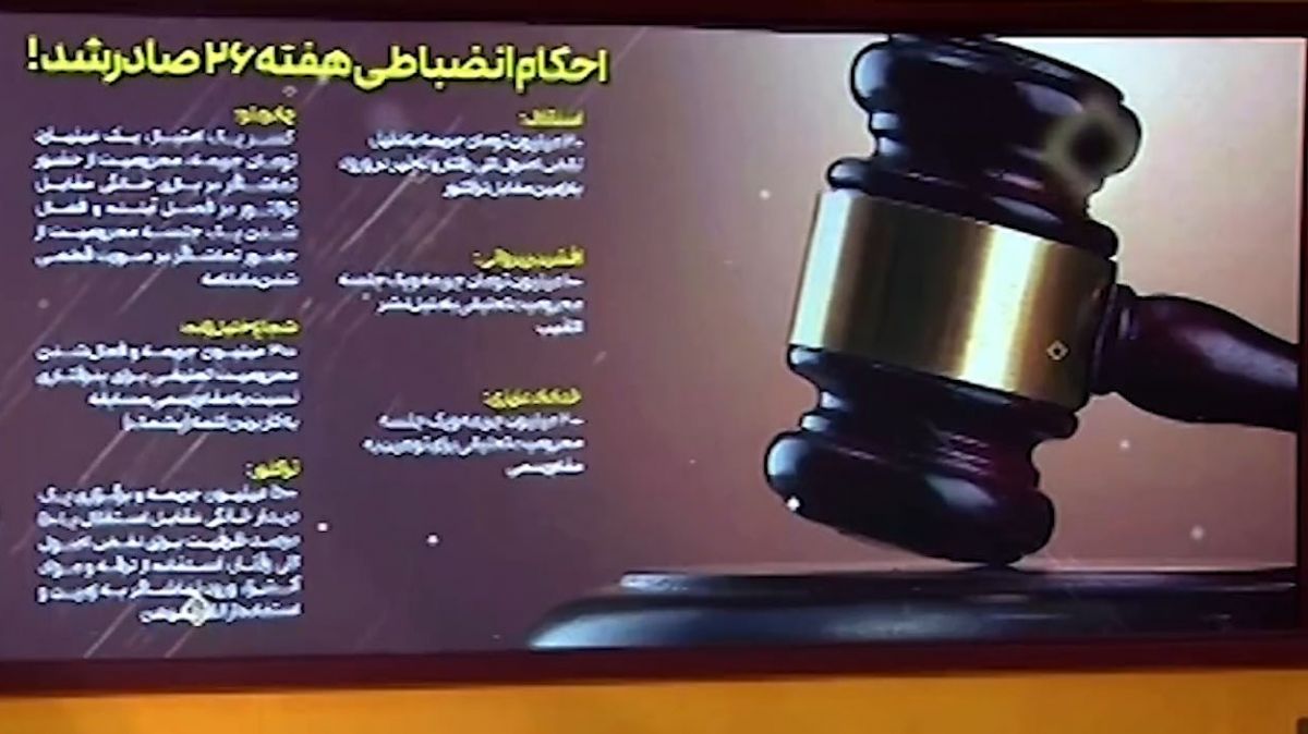 مرور احکام کمیته انضباطی برای هفته 26 لیگ برتر