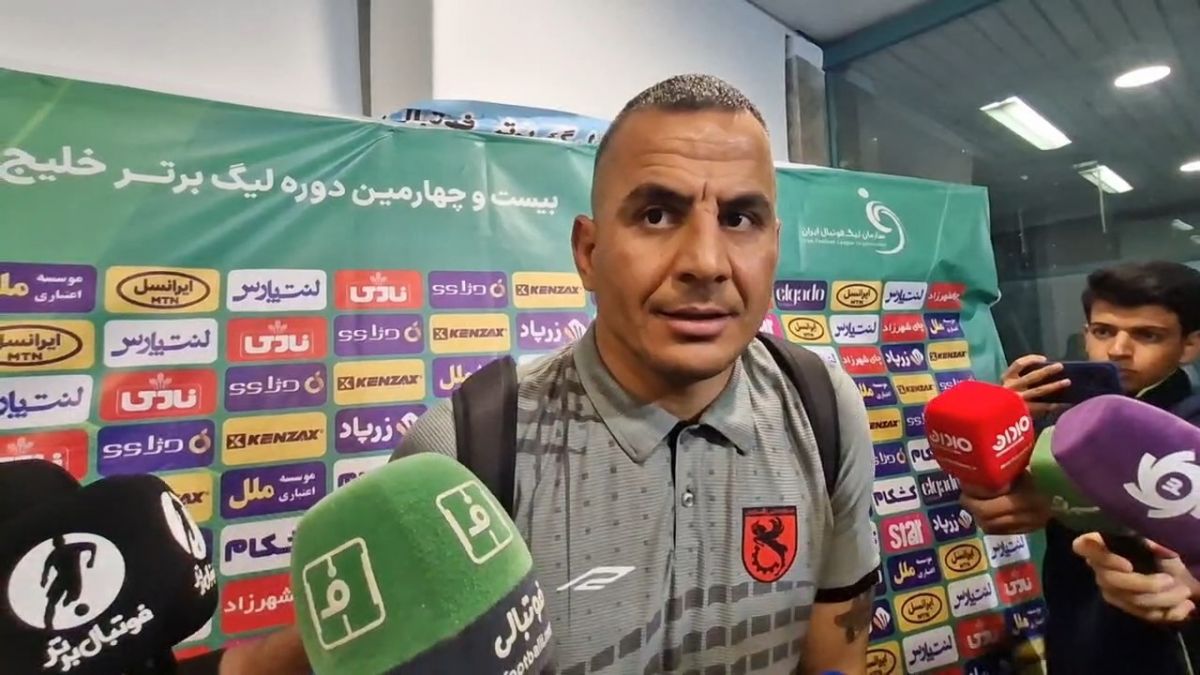 مصاحبه حامد لک پس از مهار دو پنالتی بازیکنان هوادار