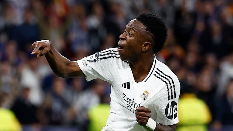 گل اول رئال مادرید به آرسنال (وینیسیوس)