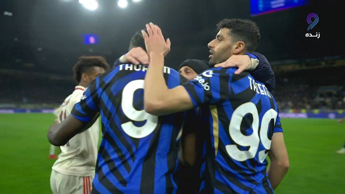 سوت پایان مسابقه و شادی اینتری از صعود به مرحله بعدی