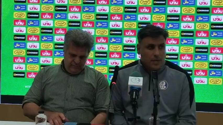 کنفرانس خبری مربیان پیش از تقابل ذوب آهن و استقلال خوزستان