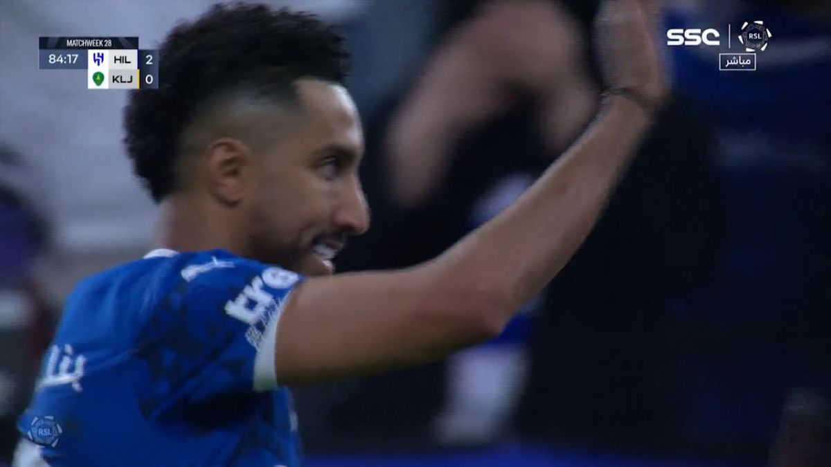 گل دوم الهلال به الخلیج (دبل سالم الدوساری)