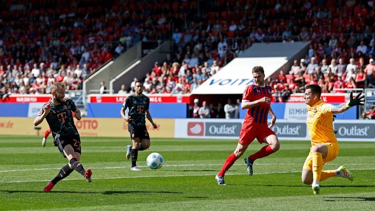 گل دوم بایرن مونیخ به هایدنهایم (لایمر)