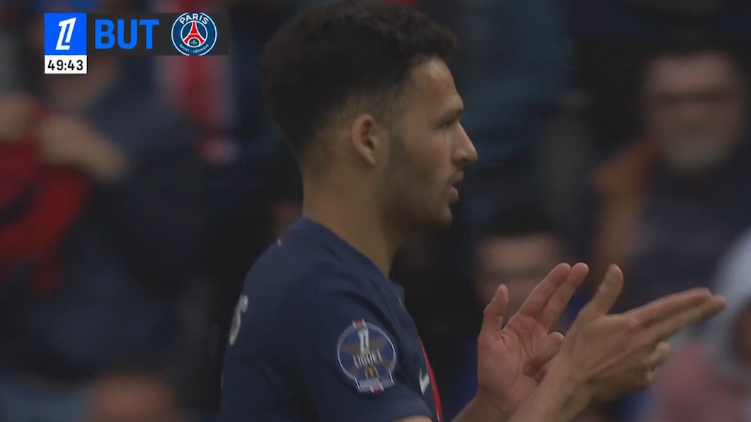 گل دوم پاری سن ژرمن به لوآور (گونچالو راموس)