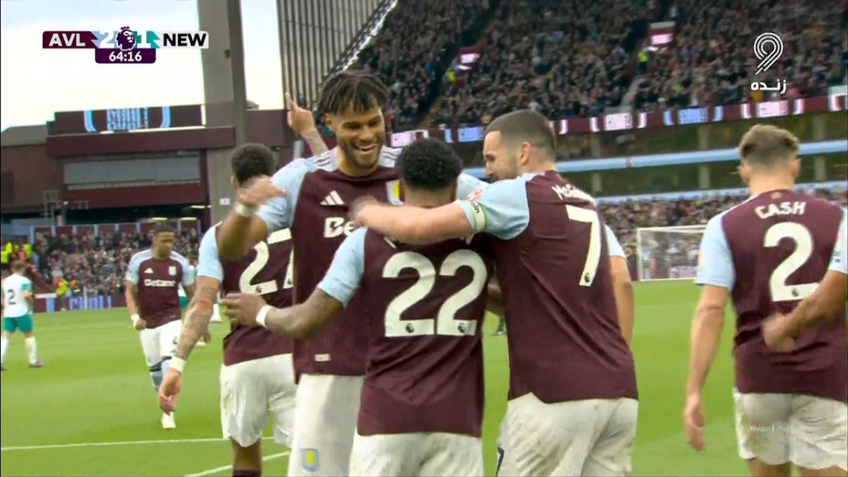 گل دوم استون ویلا به نیوکاسل (یان ماتسن)