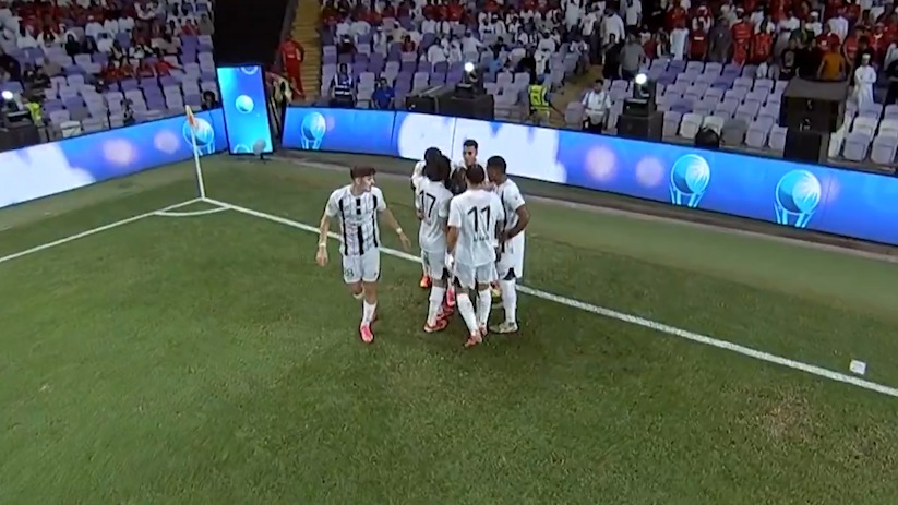 گل اول الجزیره به شباب الاهلی (سوپرگل روی اشتباه سردار)