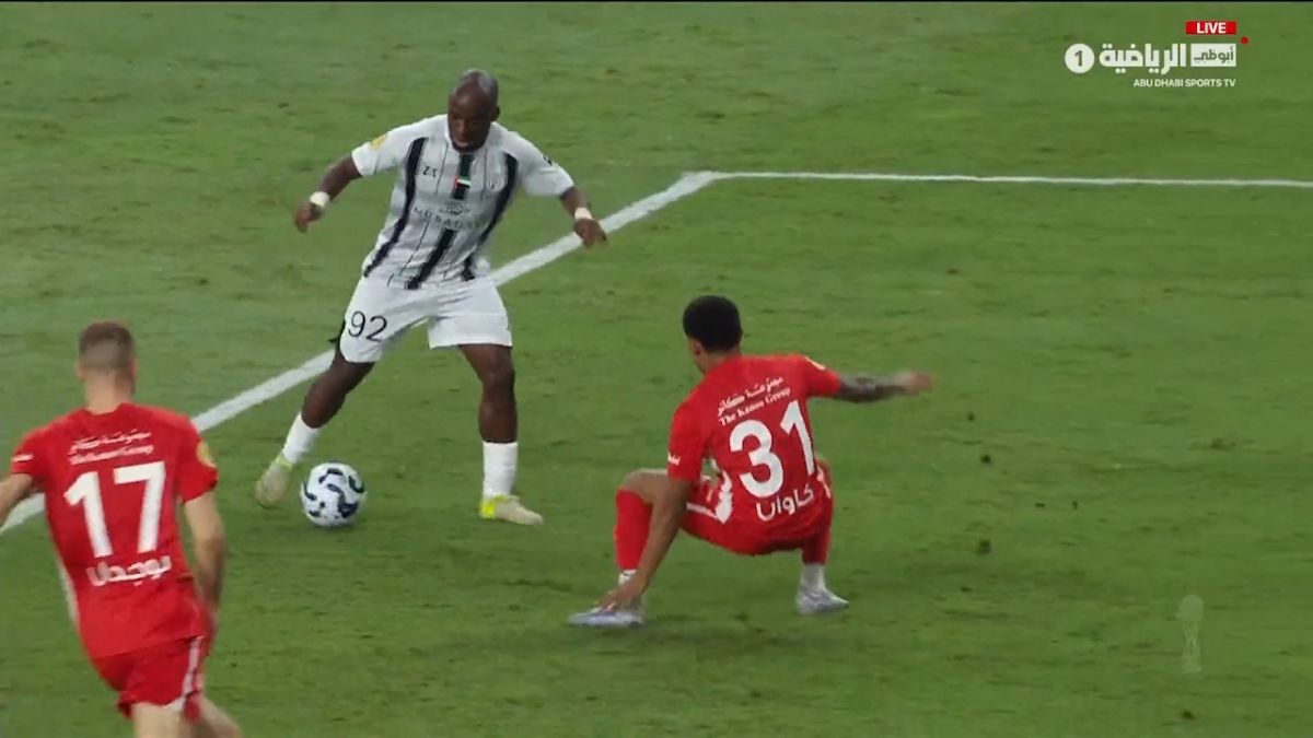 گل دوم الجزیره به شباب الاهلی (کبانو)