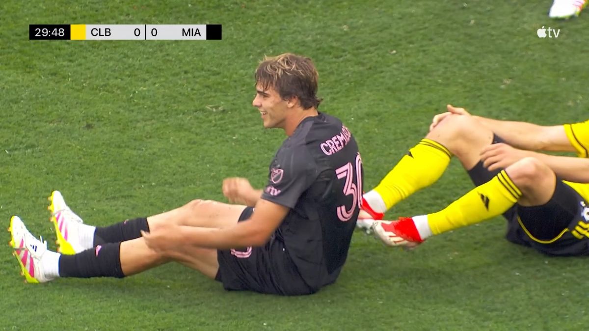 گل اول اینتر میامی به کلمبوس کرو (کرماچی)