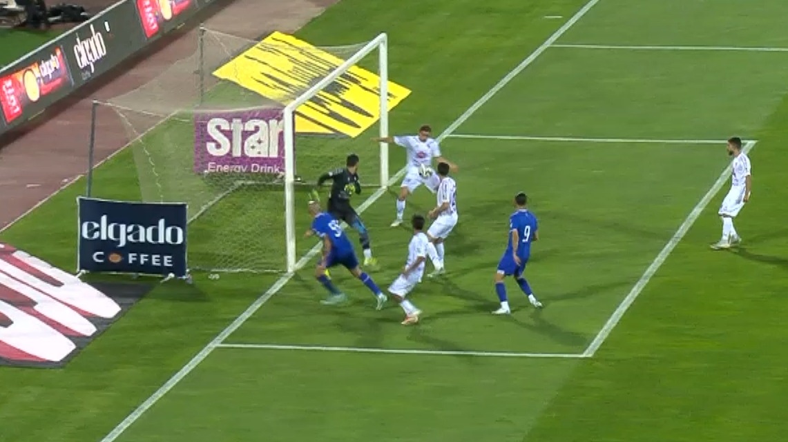 گل دوم استقلال به هوادار (گل به خودی کسری رحمتی)