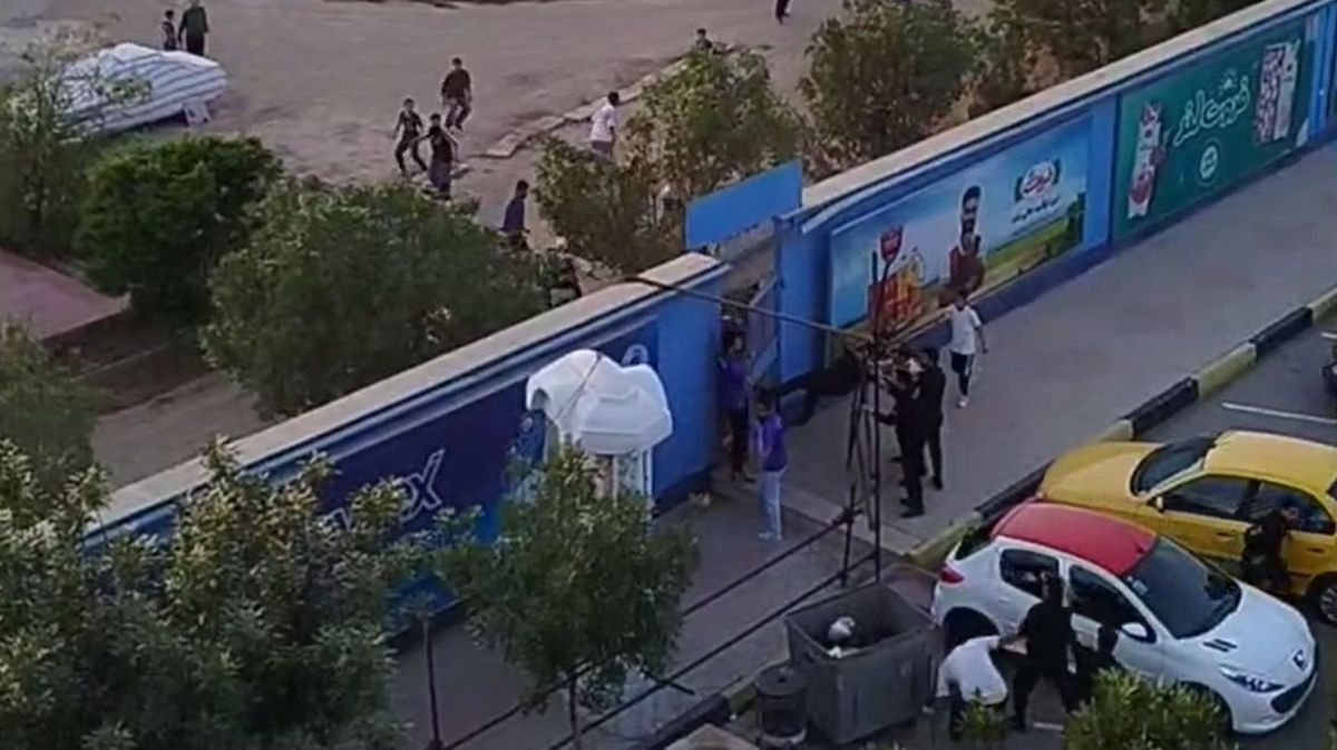 تصاویری وحشتناک از اتفاقات پایان بازی آریو اسلامشهر و پیکان