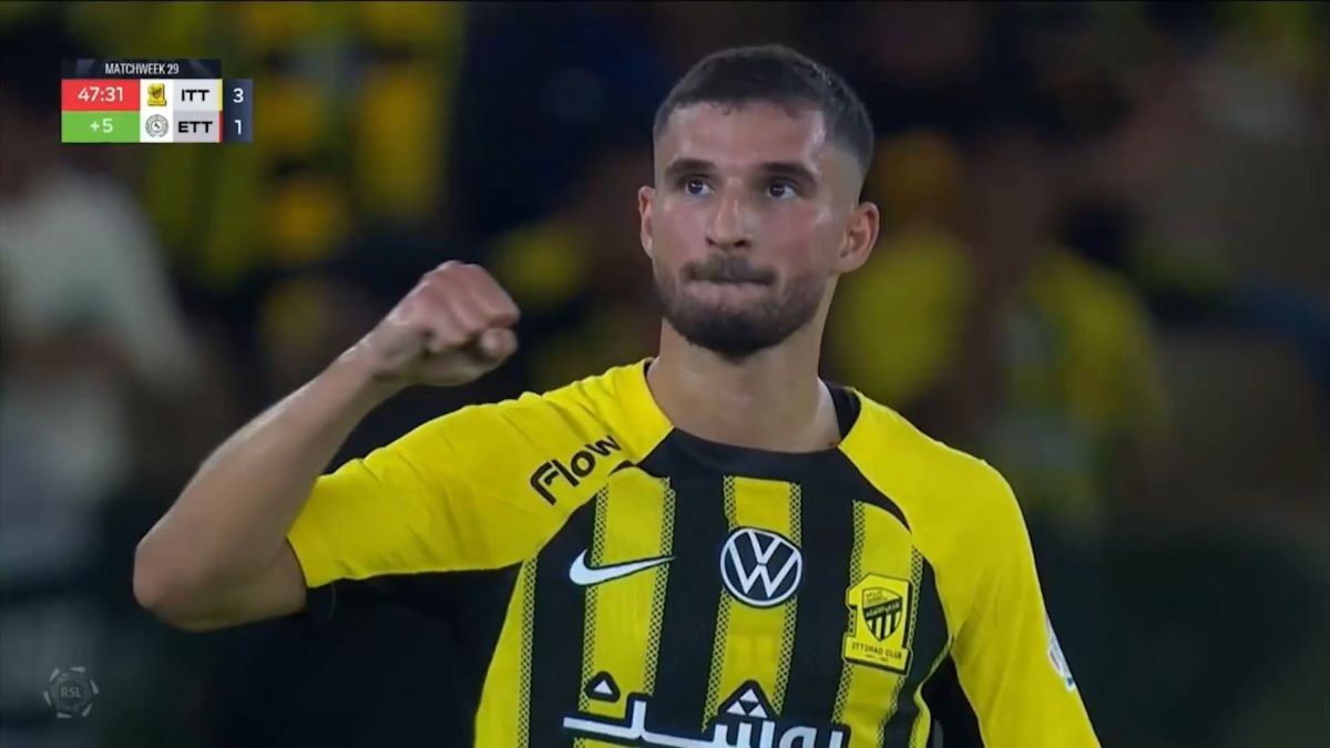 گل سوم الاتحاد به الاتفاق (حسام عوار)