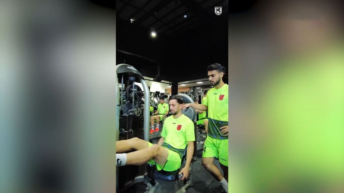 تمرینات سنگین بازیکنان مس رفسنجان برای رقابت‌های پایان لیگ