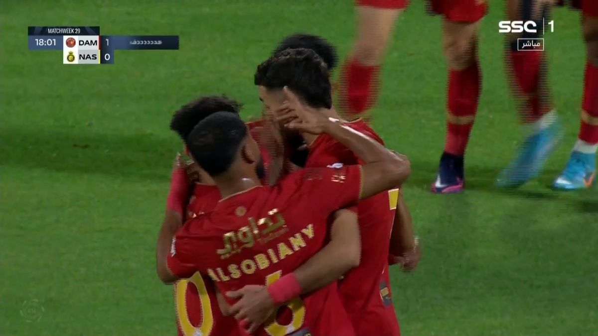 گل اول ضمک به النصر (بدران)