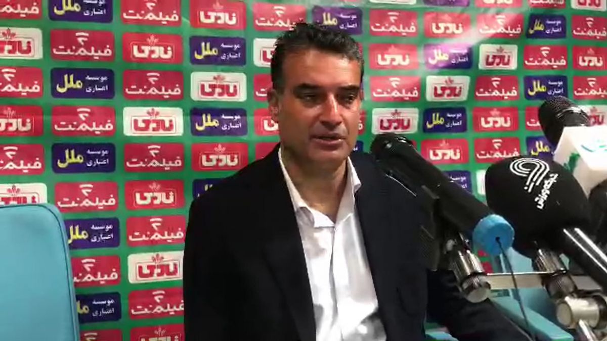 صحبت‌های علی نظرمحمدی بعد از بازی با پالایش نفت بندرعباس