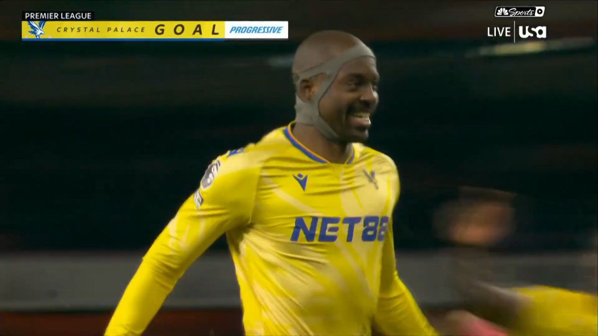 گل دوم کریستال پالاس به آرسنال (اشتباه سالیبا و چیپ ماتتا)