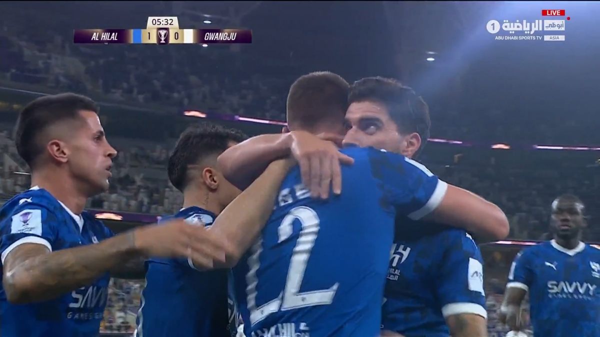 گل اول الهلال به گوانگجو (میلینکوویچ ساویچ)