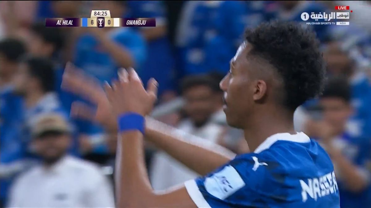 گل ششم الهلال به گوانگجو (ناصر الدوساری)
