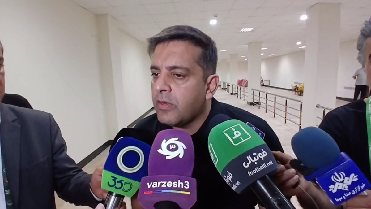 صحبتهای ایزد سیف الله پور بعد از بازی نساجی مقابل گل گهر
