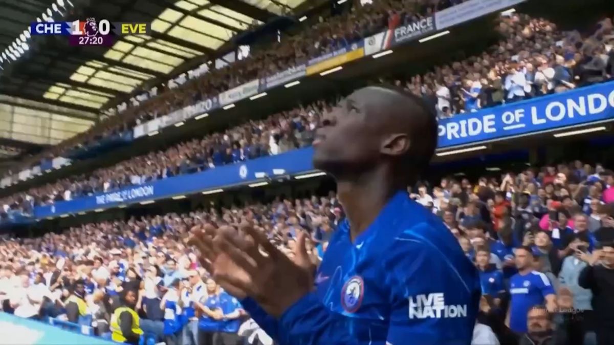 گل اول چلسی به اورتون (شوت زیبای نیکولاس جکسون)