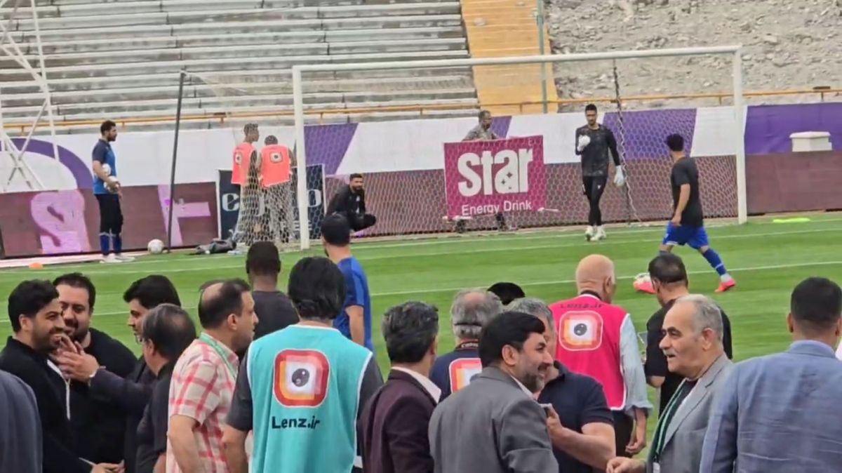 حواشی پیش از شروع بازی استقلال و پیکان