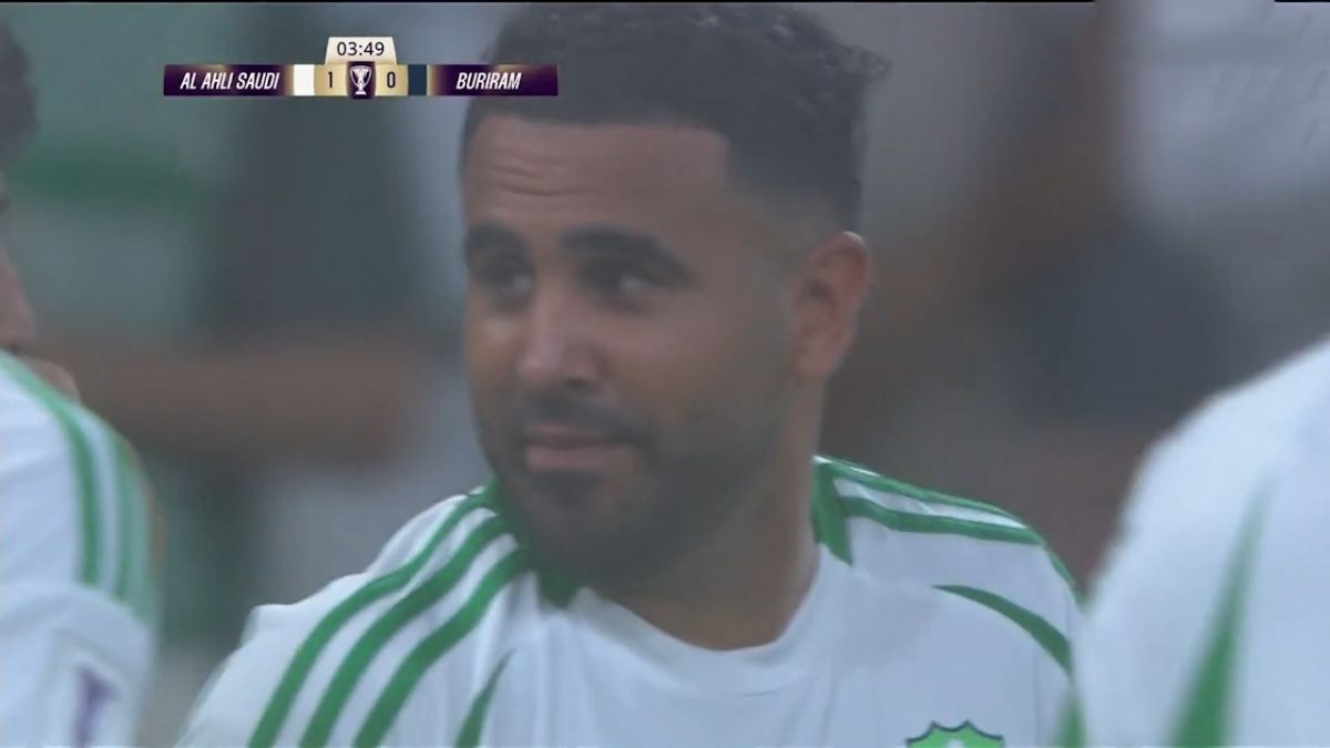 گل اول الاهلی عربستان به بوریرام (ریاض محرز)
