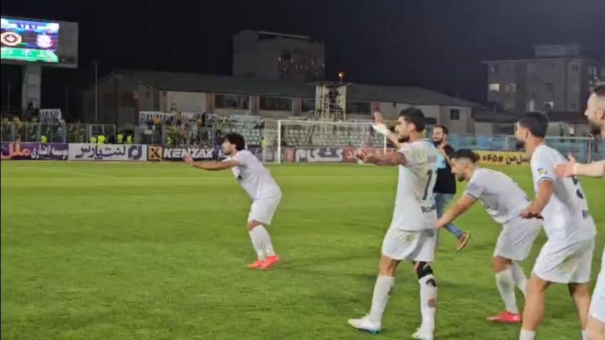 حرکت قائم اسلامی‌خواه بعد از پیروزی برابر سپاهان