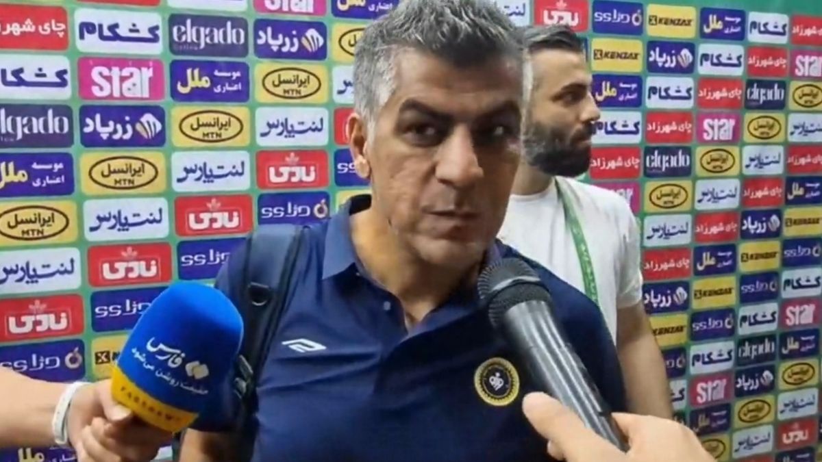 صحبتهای مهدی کریمیان مربی سپاهان در پایان بازی با ملوان در جام حذفی
