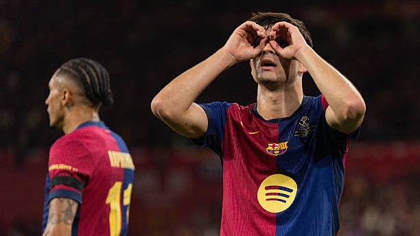 گل اول بارسلونا به رئال مادرید (سوپرگل پدری)