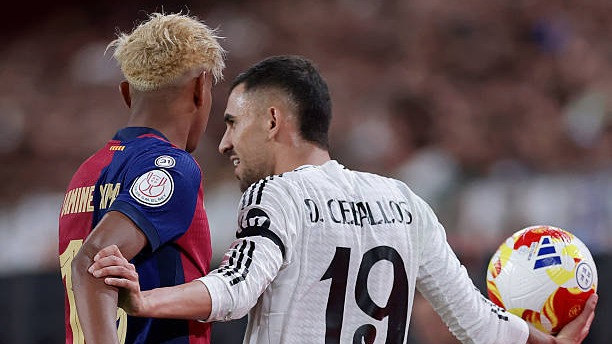 درگیری فیزیکی لامین یامال با دنی سبایوس