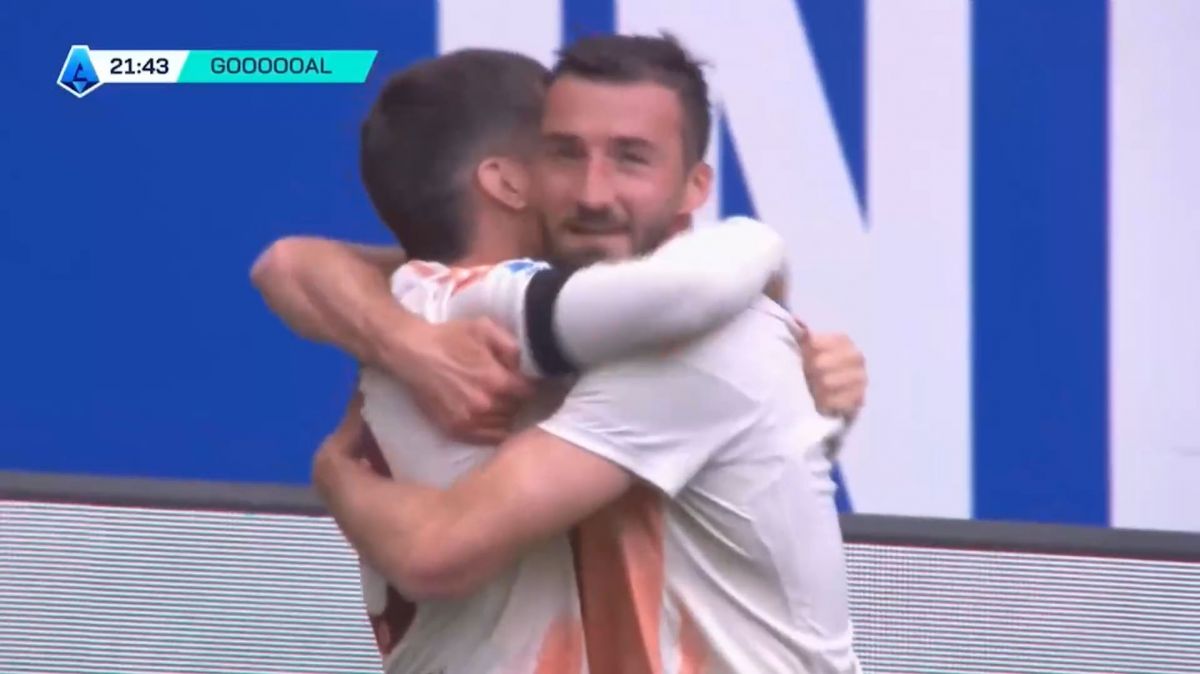 گل اول رم به اینتر (ماتیاس سوله)