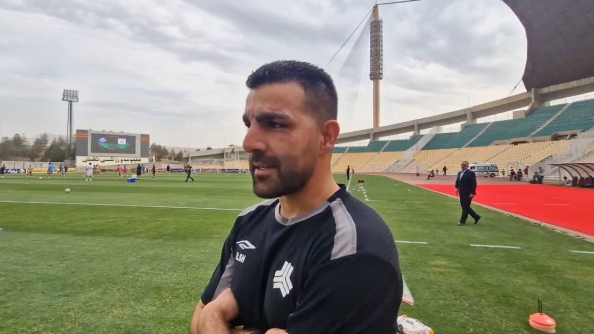 حواشی قبل از شروع بازی مهم سایپا - آریو اسلامشهر