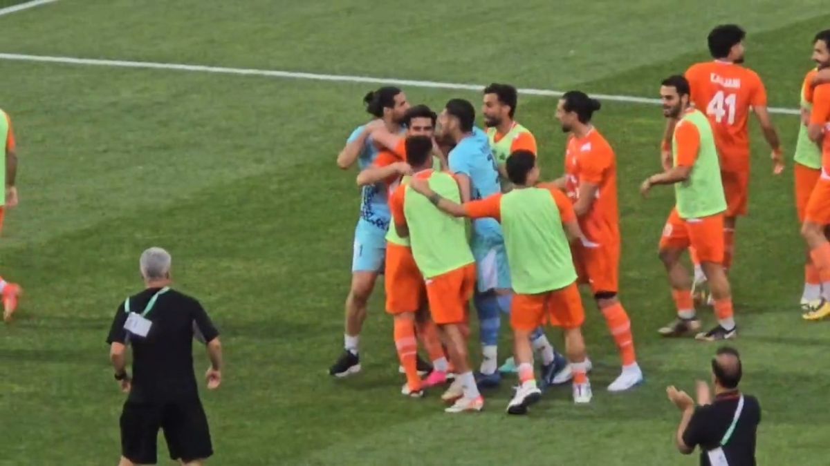 گل اول سایپا به آریو اسلامشهر (احسان جودکی)