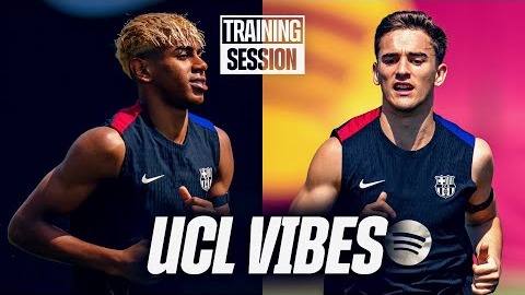 آخرین تمرین بارسلونا برای تقابل با اینتر