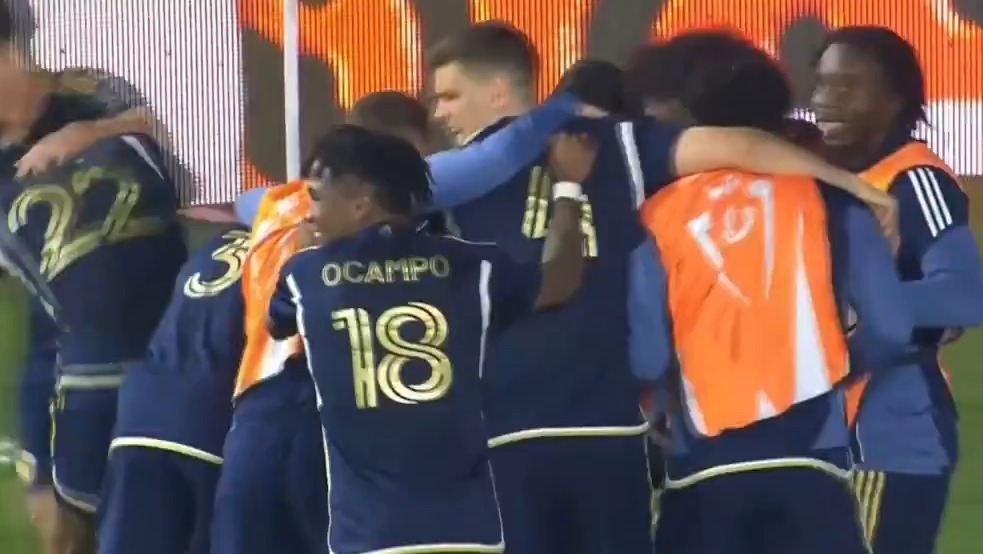 گل اول ونکوور وایتکپز به اینتر میامی (وایت)