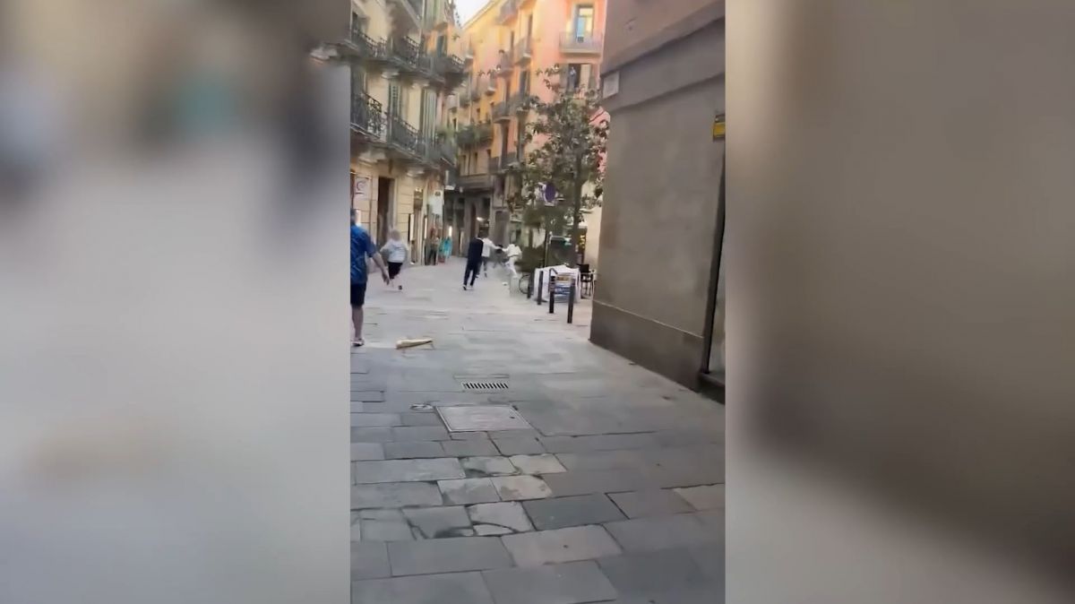 حمله تروریستی پیش از شروع بازی بارسلونا - اینتر در خیابانهای بارسلون!