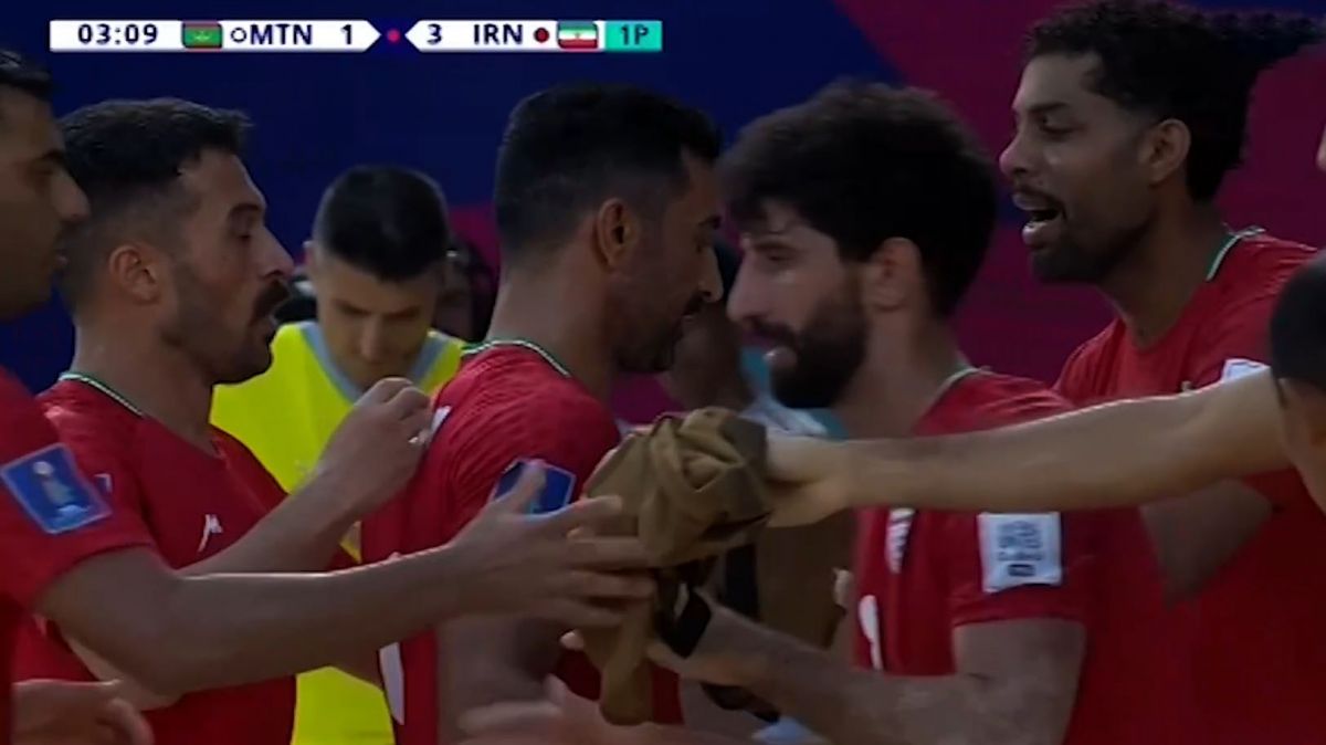 گل سوم تیم ملی فوتبال ساحلی ایران به موریتانی (شیرمحمدی)