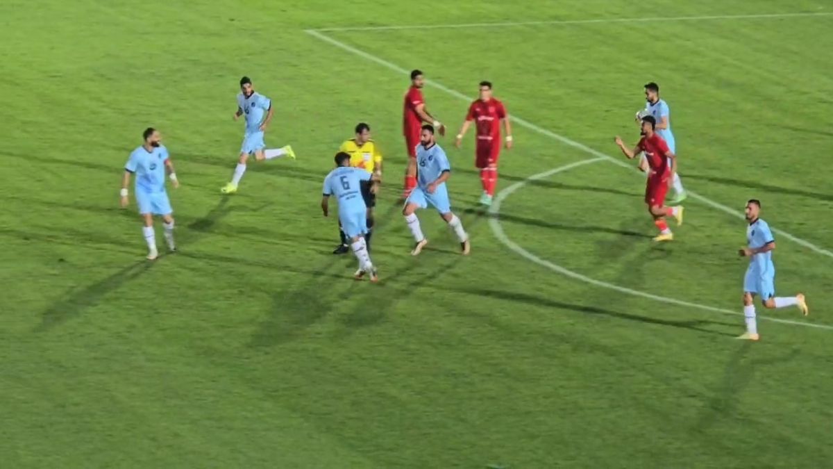 گل اول پیکان به شهر راز (رضا رضایی دقیقه 97)