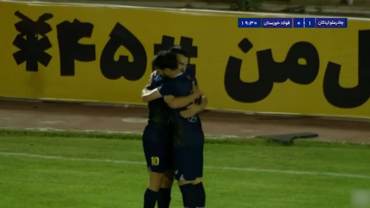 گل اول چادرملو به فولاد (هادی حبیبی نژاد)