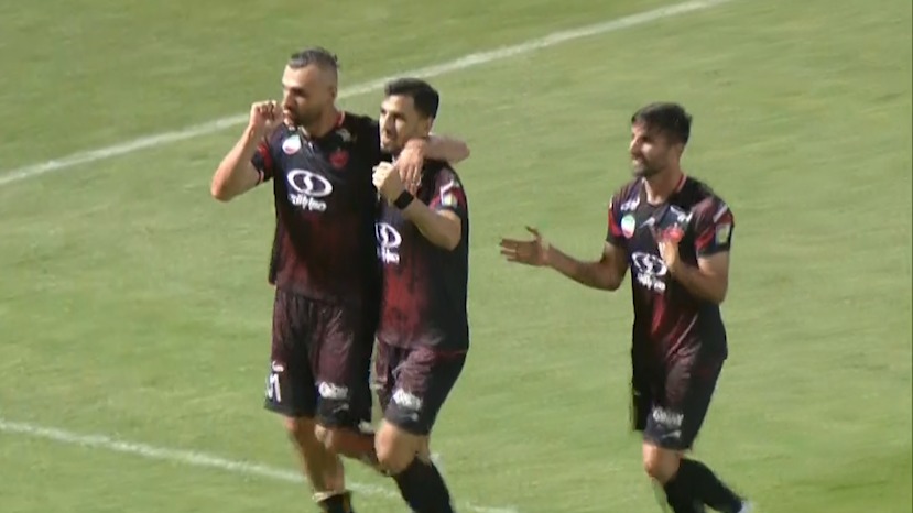 گل دوم پرسپولیس به مس رفسنجان (سردار دورسون)