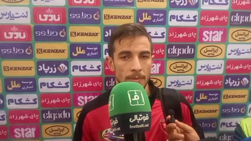واکنش فرشاد احمدزاده به سوال درباره تمدید قرارداد یا جدایی از پرسپولیس