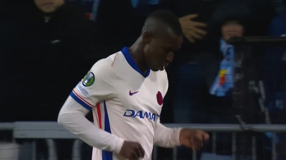 گل سوم چلسی به دورگاردن (نیکولاس جکسون)