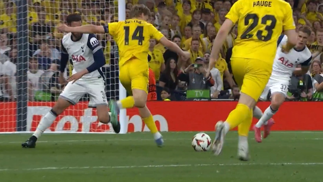 گل اول بوده/گیلمت به تاتنهام (گل زیبای سالتنس)