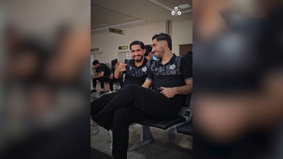 ویدیویی از کاروان ذوب آهن در راه بندرانزلی برای دیدار با ملوان