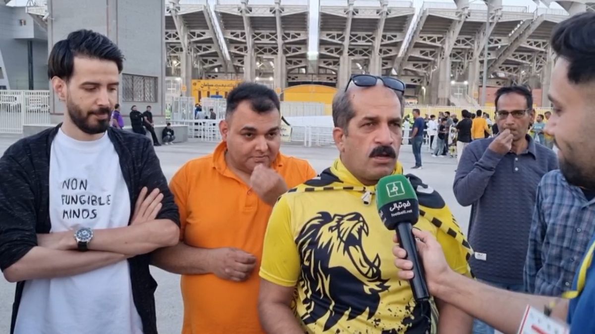 مصاحبه با هواداران سپاهان قبل از دیدار با گل گهر