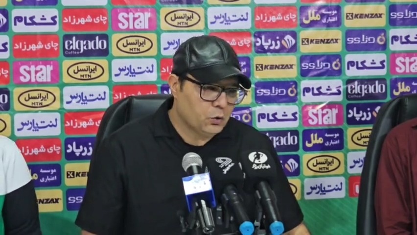 کنفرانس خبری ربیعی پس از تساوی ذوب آهن مقابل ملوان