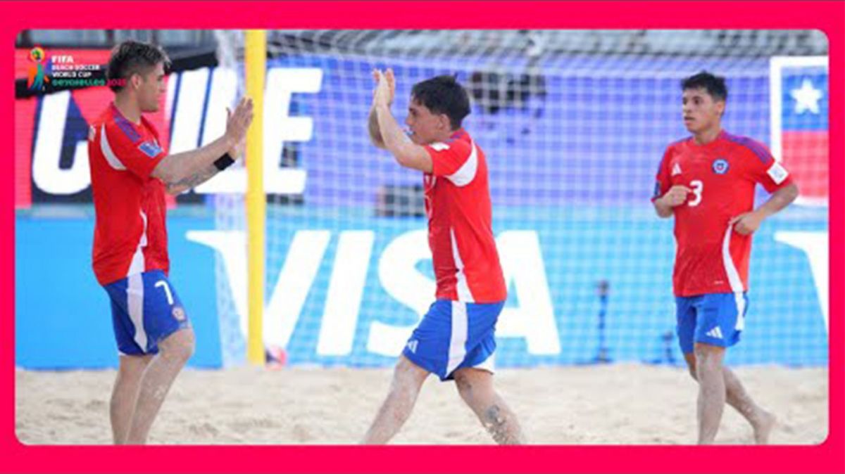 خلاصه بازی تیم ملی فوتبال ساحلی شیلی 7-6 تاهیتی